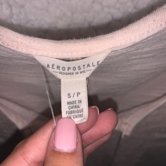 baby pink peplum top - Picture 3 of 4